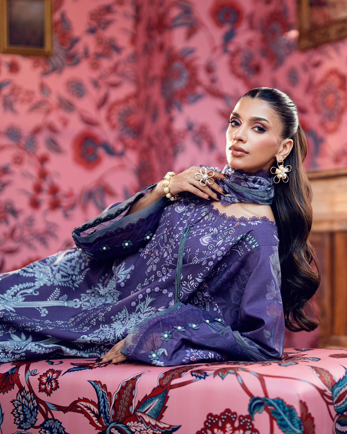 Jade Urbane Chiffon Dupatta'26