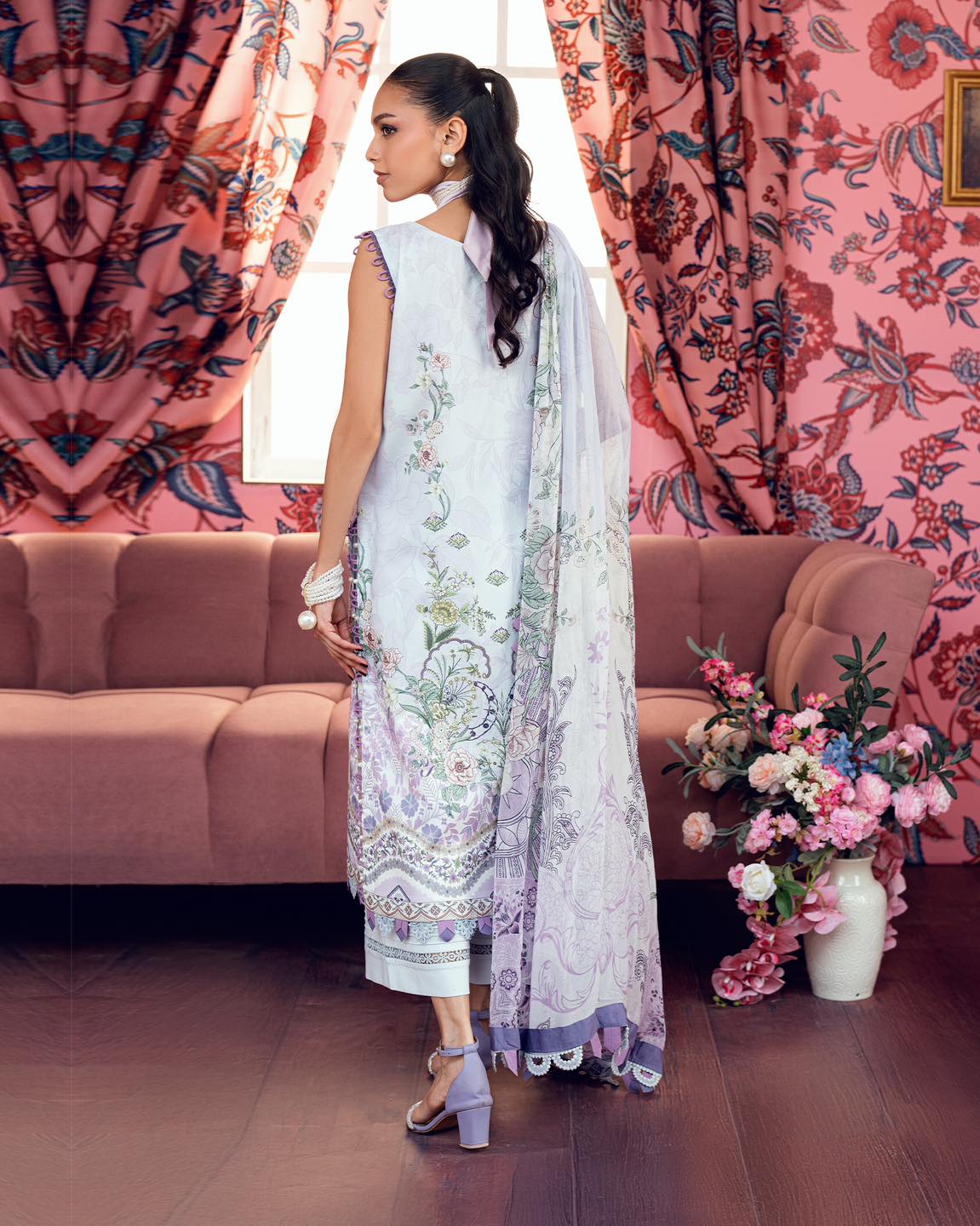 Jade Urbane Chiffon Dupatta'26