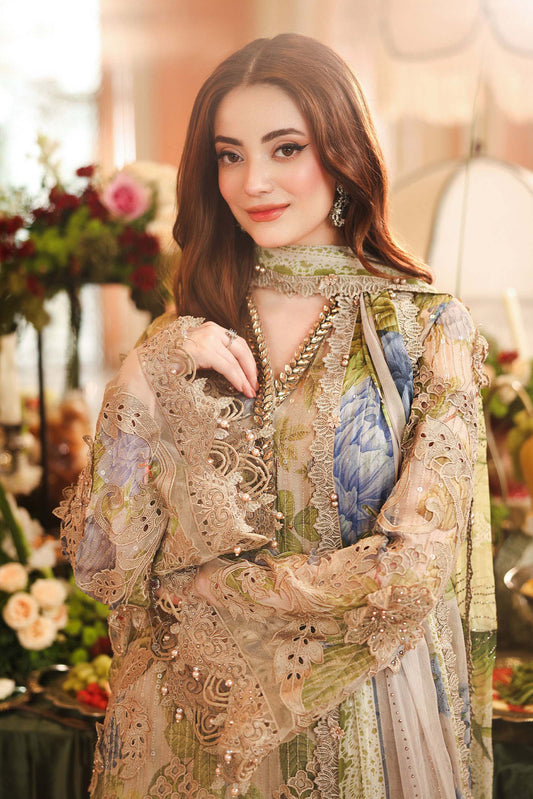 Maria B Embroidered Chiffon'26