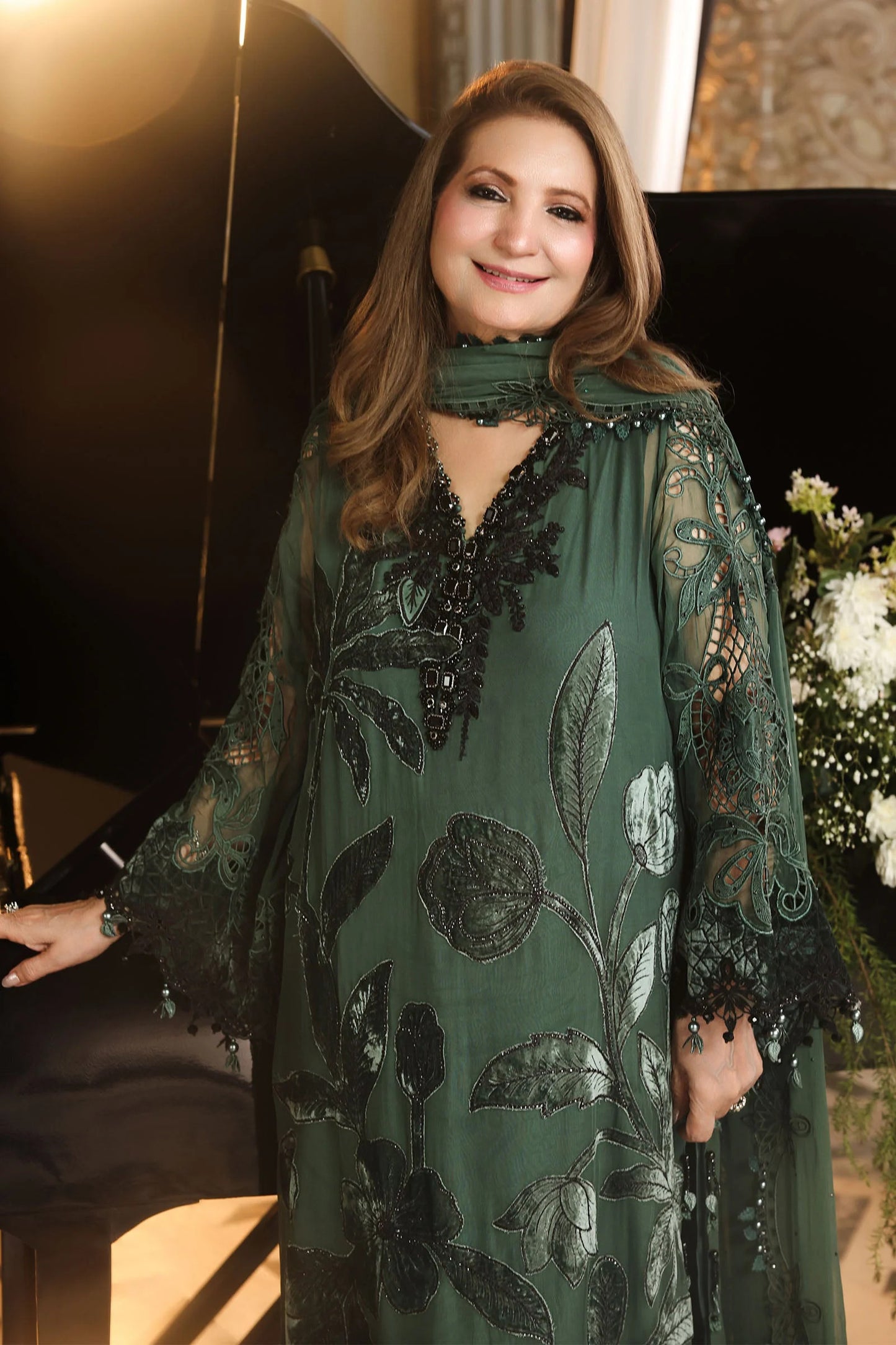 Maria B Embroidered Chiffon'26