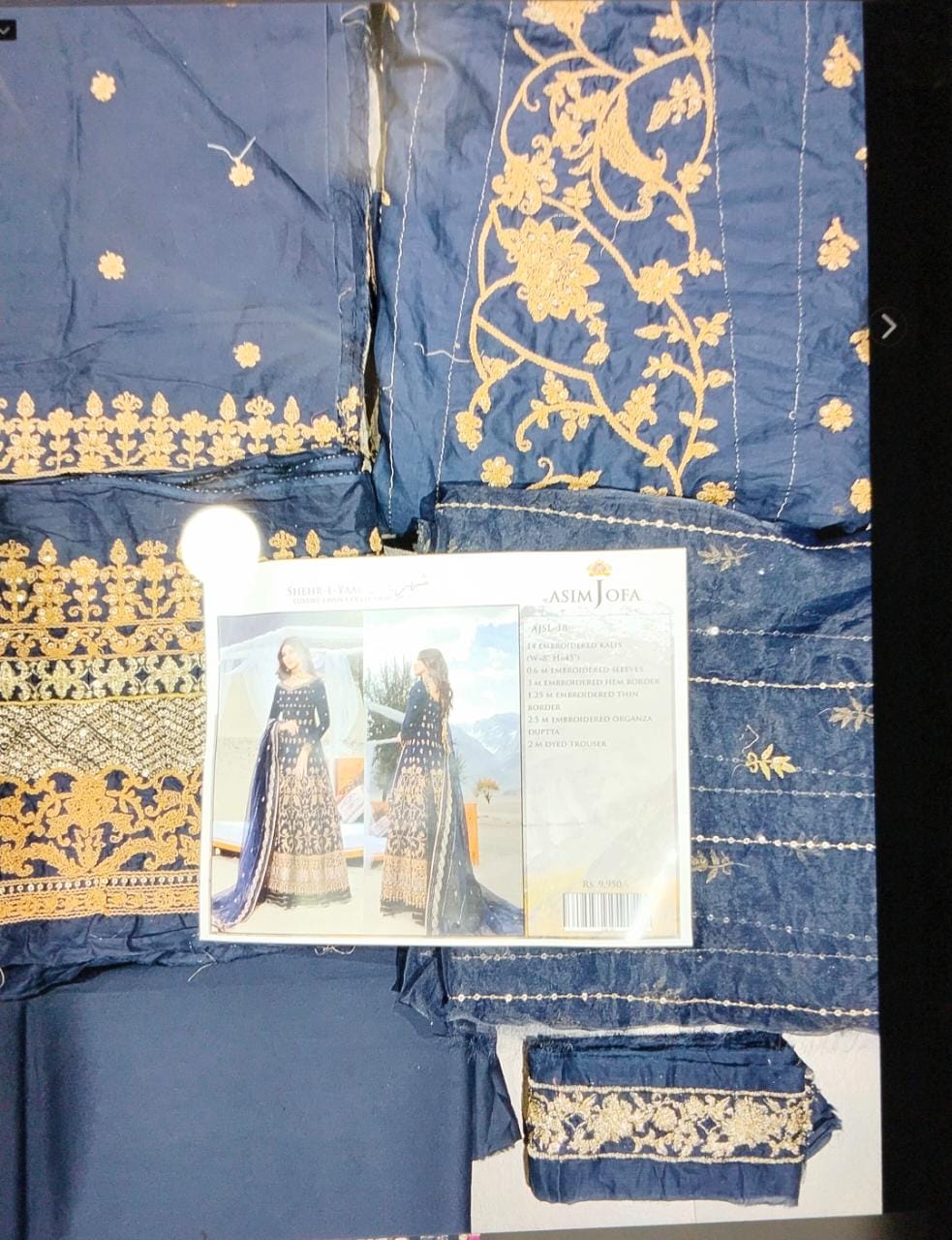 Asim Jofa Shehr-e-Yaar Luxury Lawn