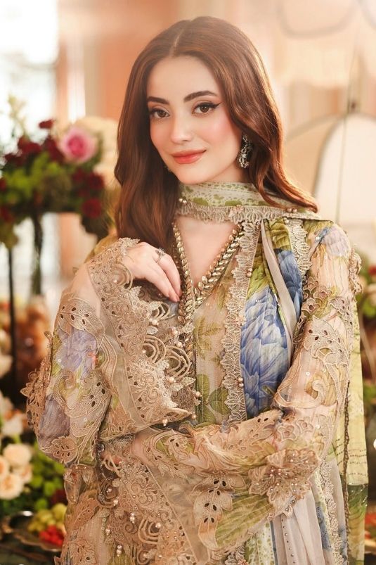 Maria B Embroidered Chiffon'26
