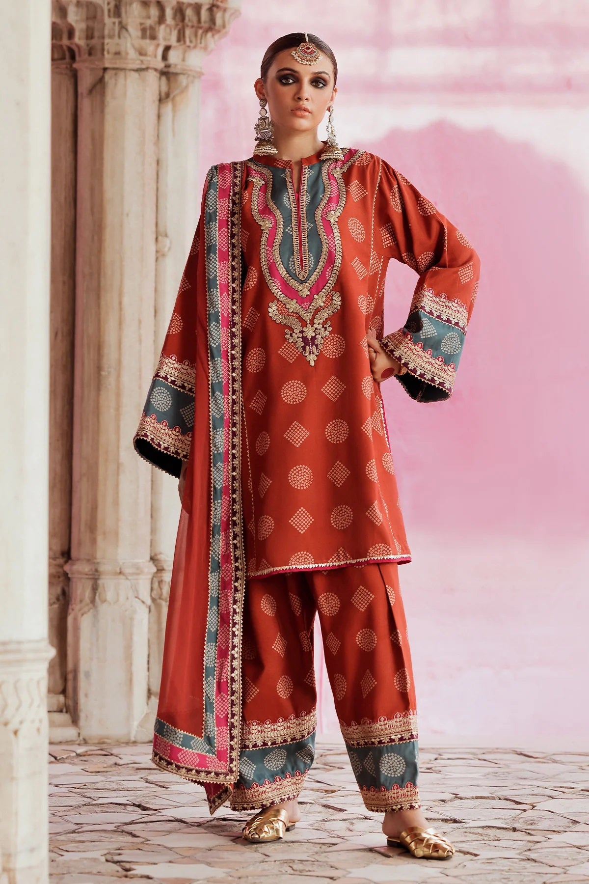 Tabeer Chunnri Silk Collection'24