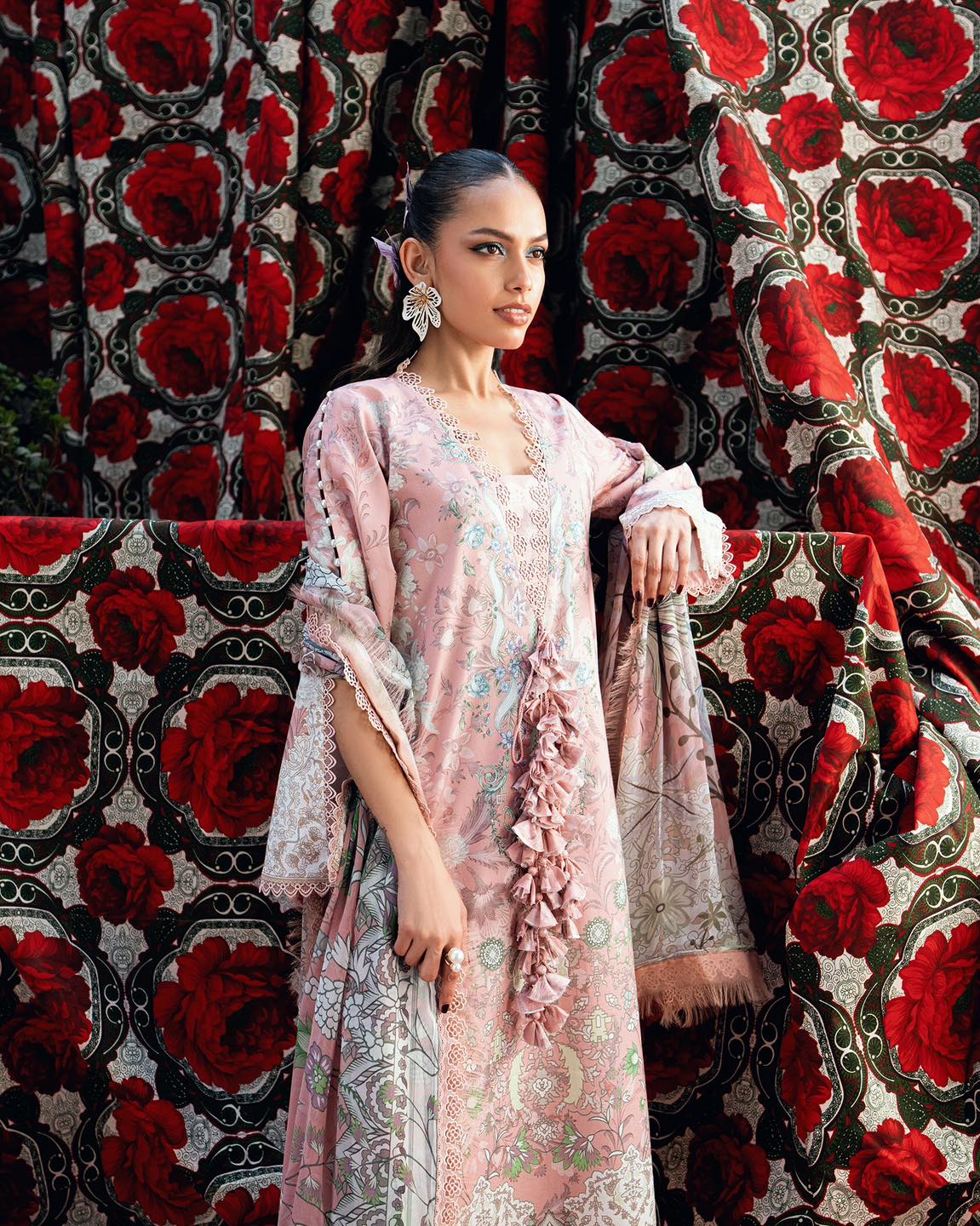 Jade Urbane Chiffon Dupatta'26