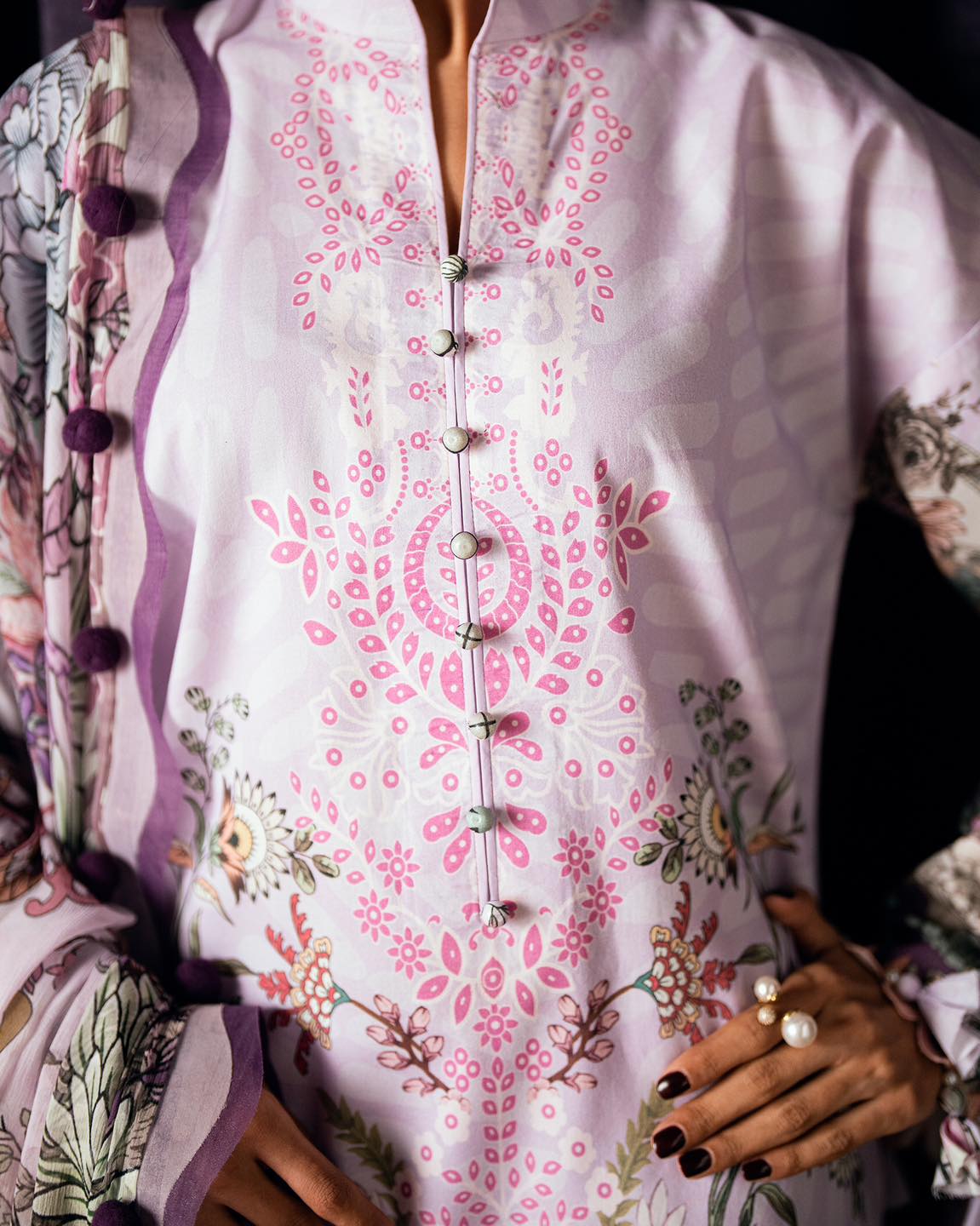 Jade Urbane Chiffon Dupatta'26