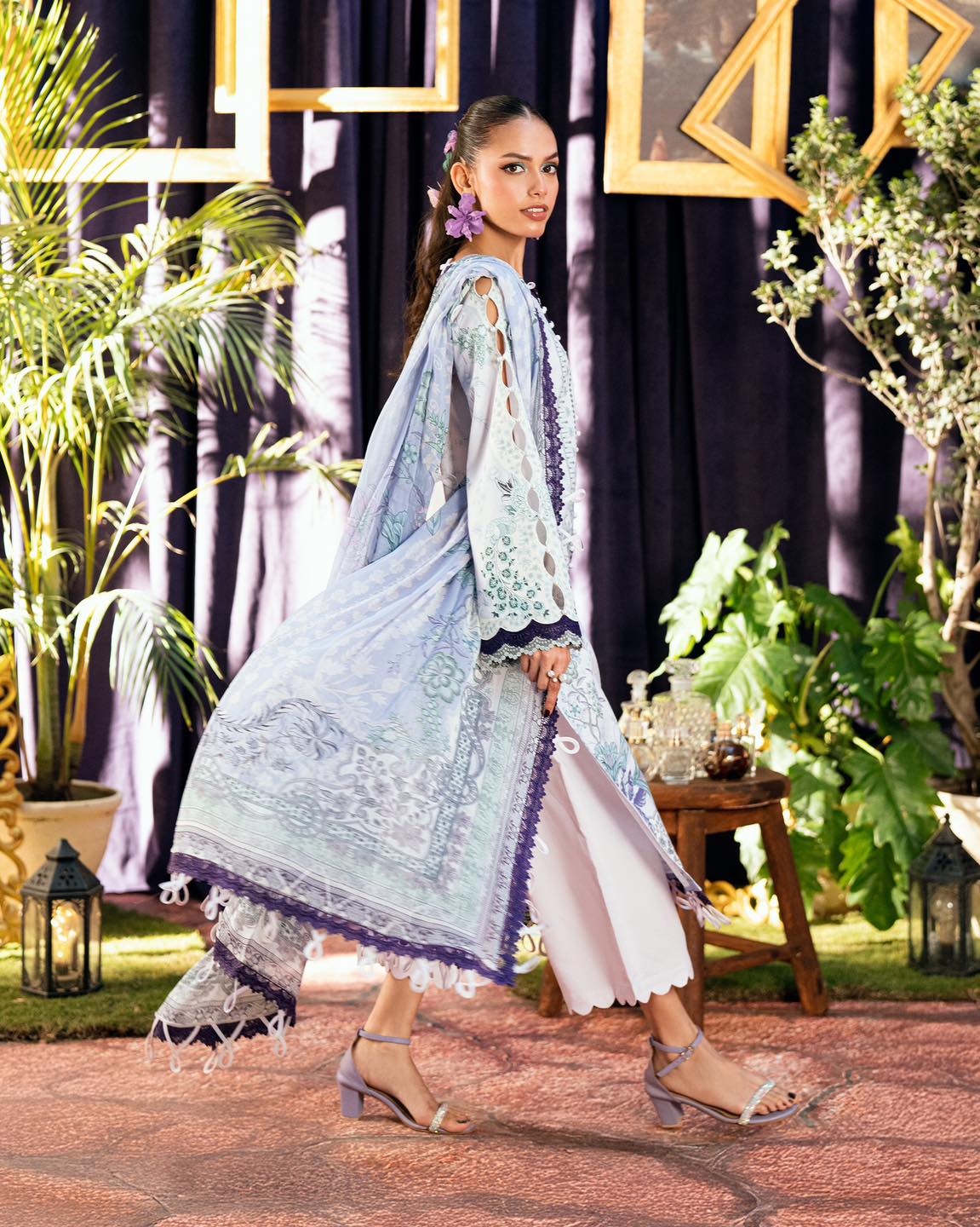 Jade Urbane Chiffon Dupatta'26