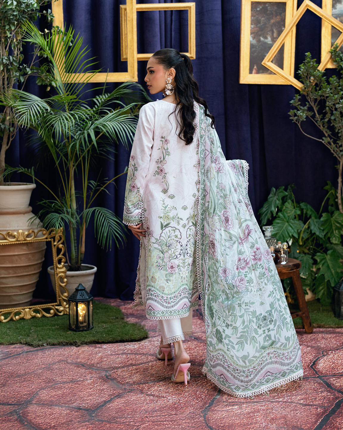Jade Urbane Chiffon Dupatta'26