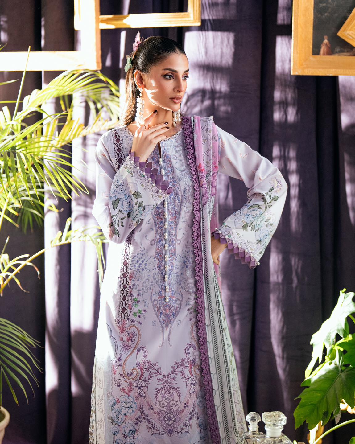 Jade Urbane Chiffon Dupatta'26