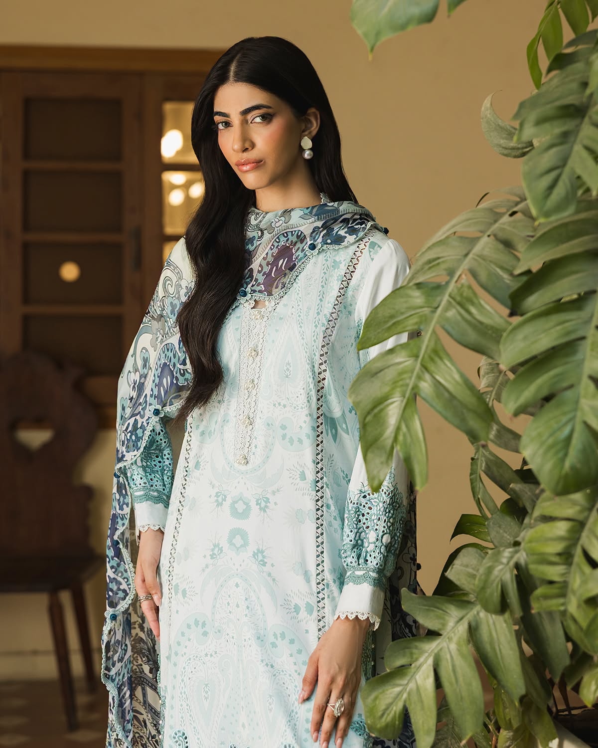 Jade Tropical Cotton Satin'26
