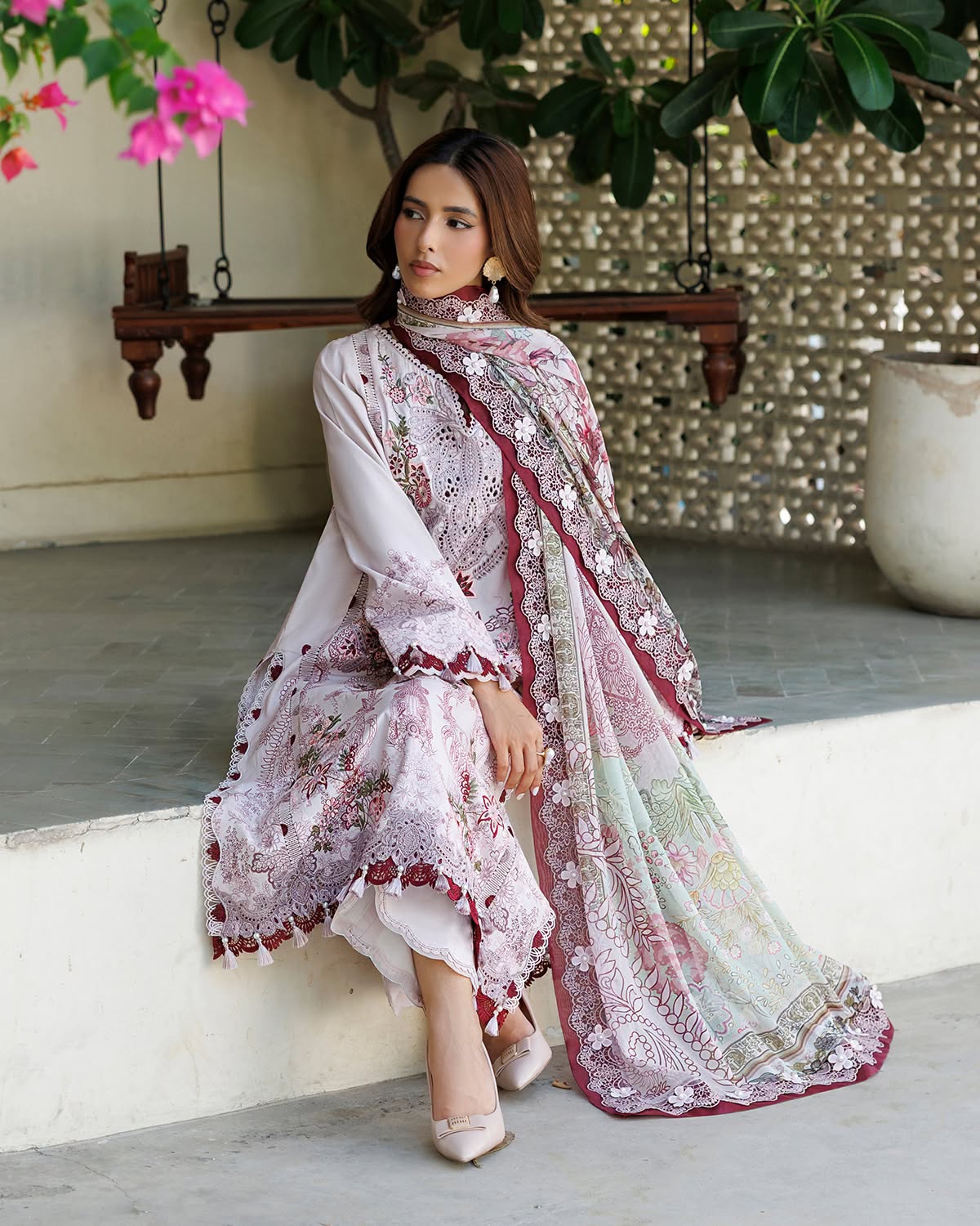 Jade Tropical Cotton Satin'26