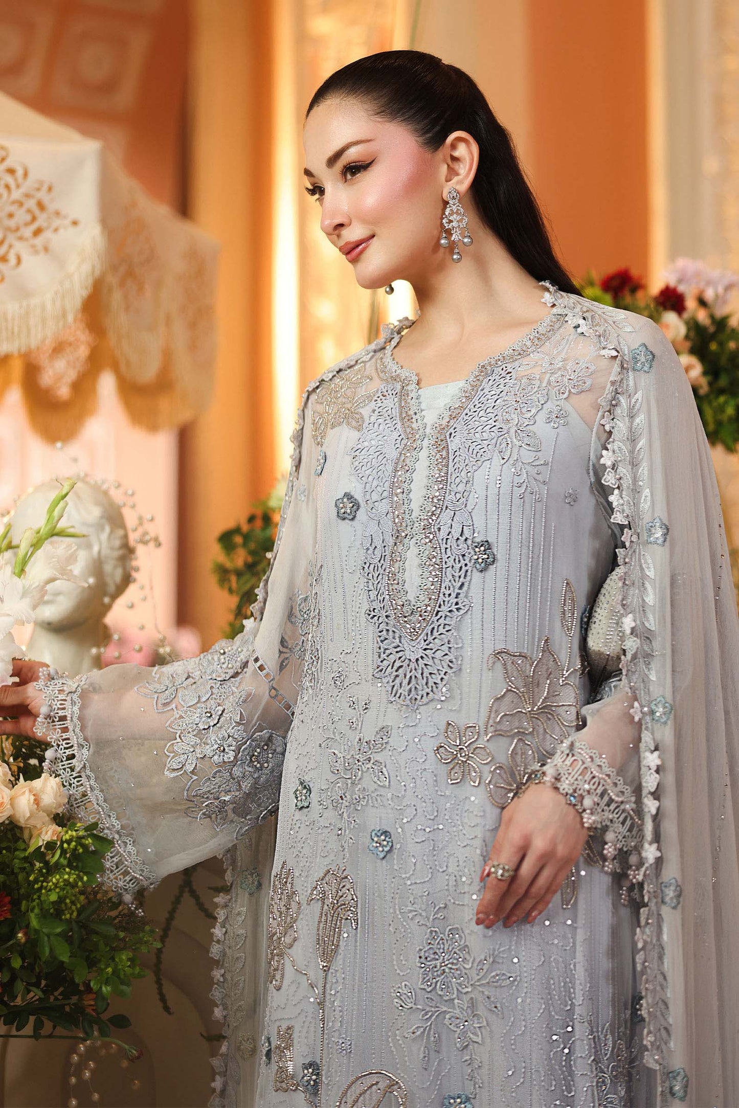 Maria B Embroidered Chiffon'26