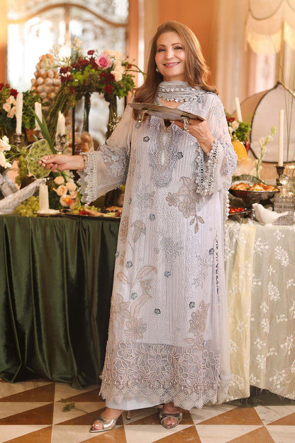 Maria B Embroidered Chiffon'26