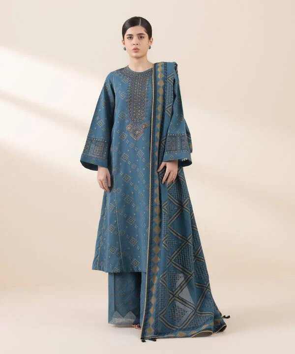 Sapphire Eid Jacquard Collection'25