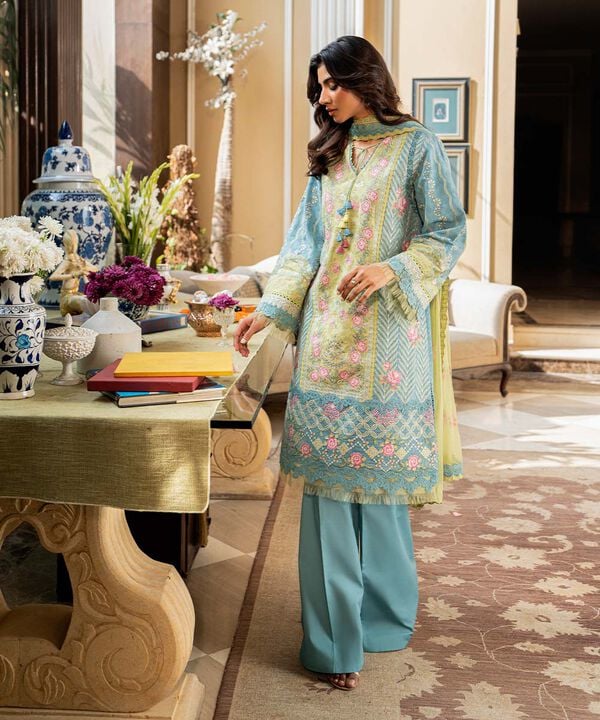 Sapphire Eid Collection Vol I-Luxury Lawn