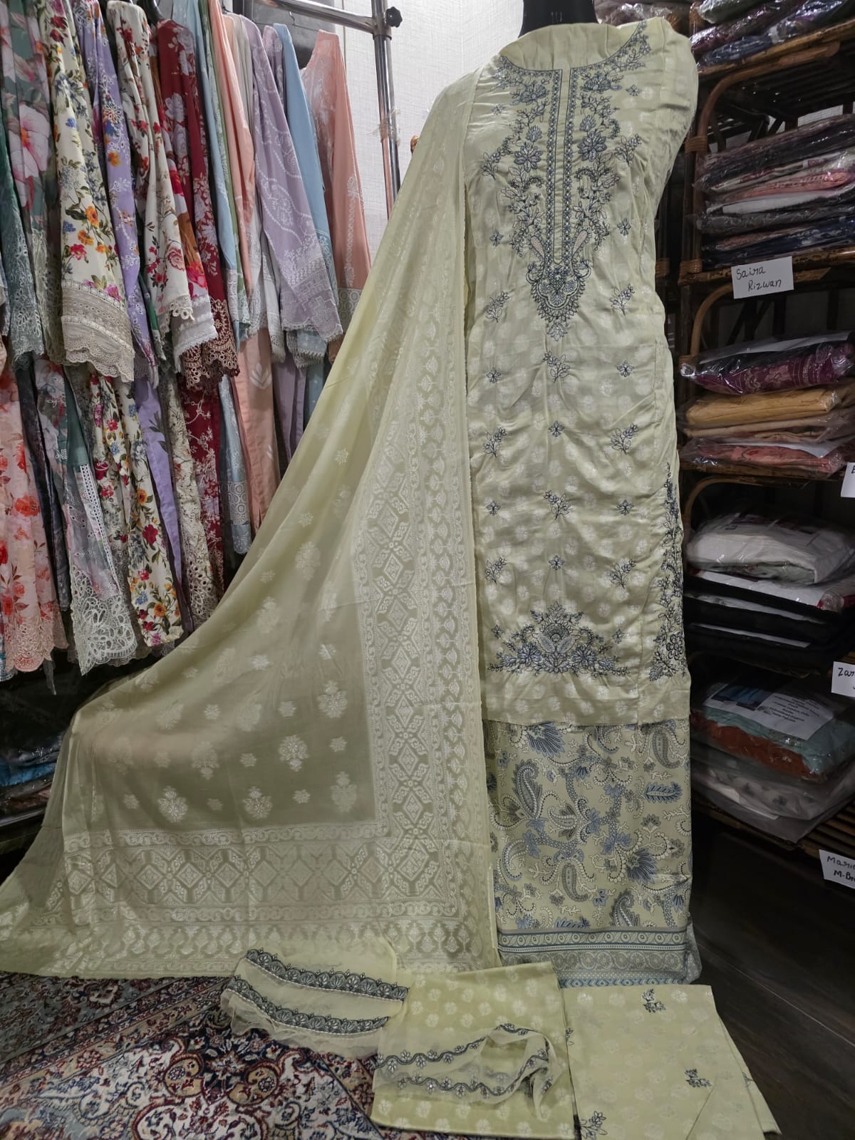 Sapphire Eid Jacquard Collection'25